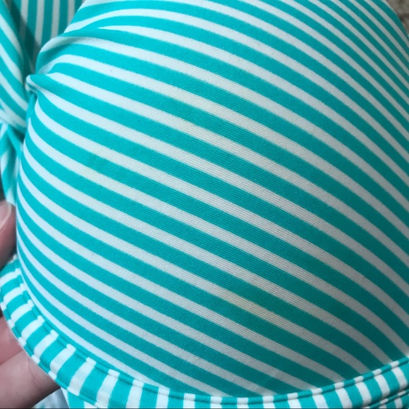 Aerie Stripe Swimsuit 34C Top & Medium Bottoms - Picture 4 of 4